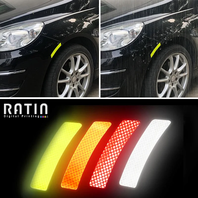 چاپ-شبرنگ-Secure-Reflector-Stickers-Car