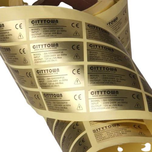 metallized-label